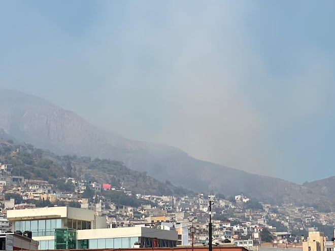 Incendios causan mala calidad del aire en cinco municipios