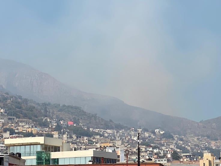 Incendios causan mala calidad del aire en cinco municipios