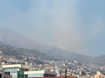 Incendios causan mala calidad del aire en cinco municipios