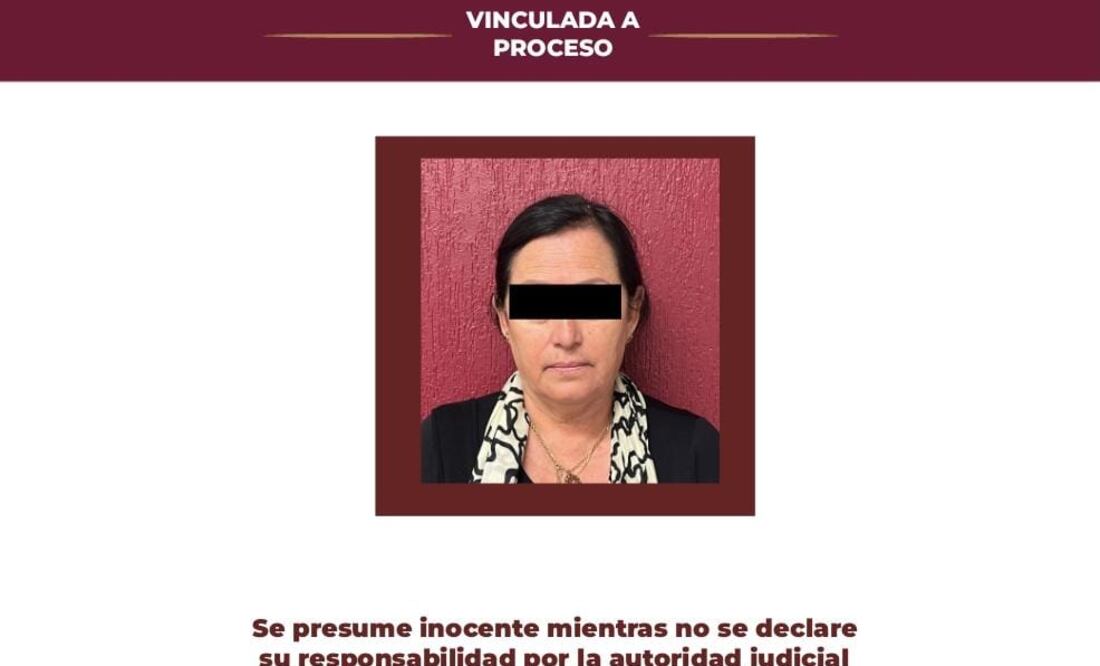 Por un fraude de casi dos millones de pesos, una jueza de control vinculó a Rosa María N, quien se desempeñaba como subdirectora del Archivo General de Notarías de Hidalgo.