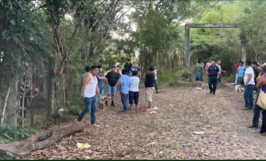 Pobladores del Ejido de Chililico I Foto: Especial