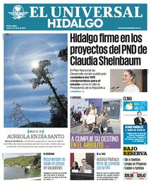 Portada El Universal Hidalgo 17/04/25