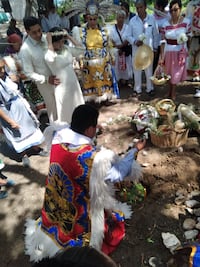 Boda ancestral Hñähñu revive tradición en Chilcuautla
