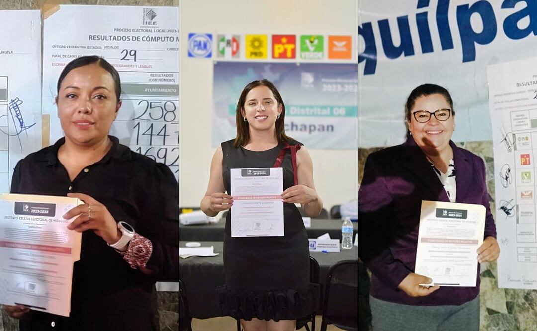 En 41 municipios hidalguenses tendrán a una mujer como alcaldesa | Fotos: Especiales