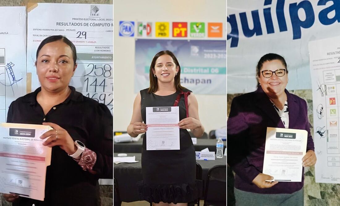 En 41 municipios hidalguenses tendrán a una mujer como alcaldesa | Fotos: Especiales