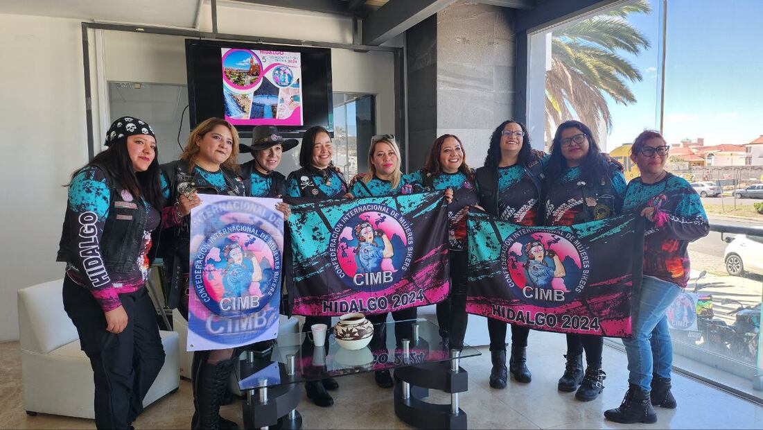La Confederación Internacional de Mujeres Bikers recorrerá Hidalgo en su 5a. edición | Foto: Secturh