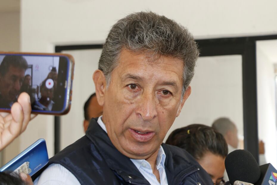 Francisco Martínez, titular de la Policía Industrial Bancaria del Estado de Hidalgo (PIBEH) I Foto:  Luis Soriano