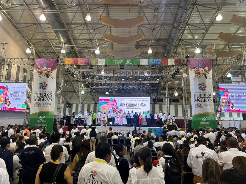Hidalgo brilló durante la 6ta. Edición del Tianguis Nacional de Pueblos Mágicos 2024 I Foto: Gobierno de Hidalgo