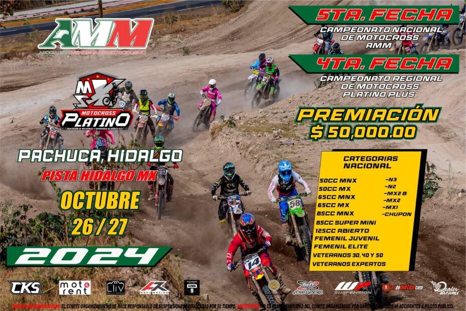 Mineral de la Reforma se convierte en la capital del motocross con campeonato nacional y regional | Cortesía: Turismo Hidalgo