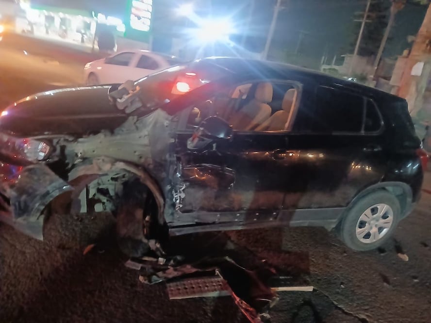 Se registró un choque en los límites del municipio de Tizayuca, con Tecámac, Estado de México, sobre la carretera federal Mexico-Pachuca I Foto: Especial