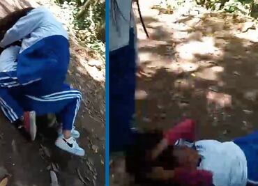 Riña entre alumnas de telesecundaria de Huejutla es expuesta en redes sociales