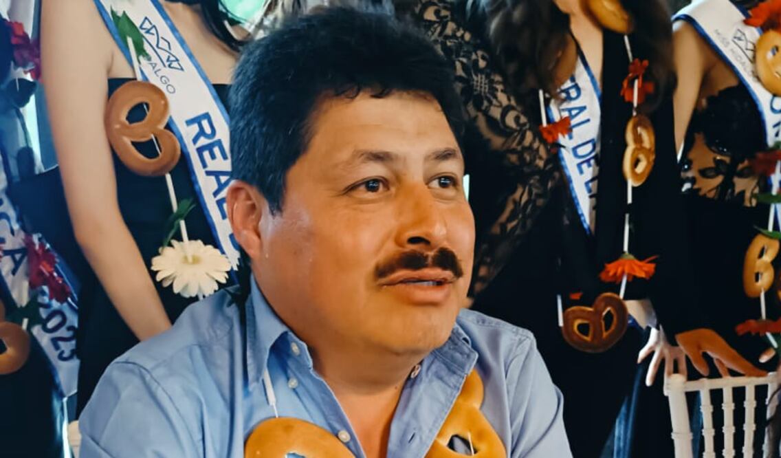 Ricardo Perea, presidente de Acaxochitlán 

Foto Grisel Lira