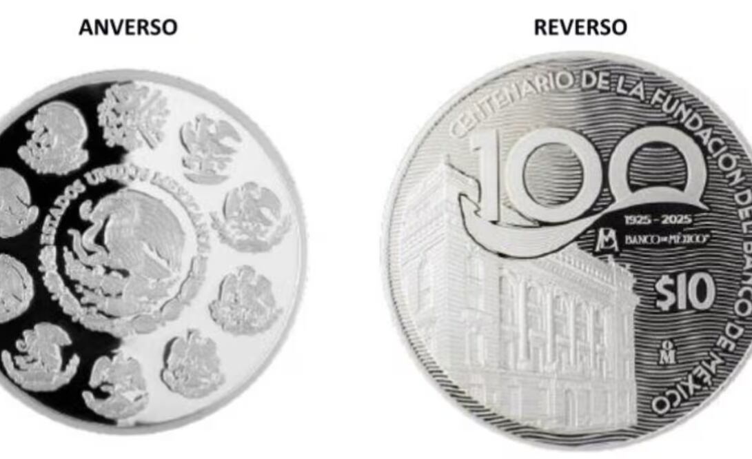 Nueva moneda de 100 pesos I Foto: Especial