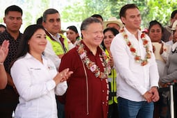 Atienden afectaciones por vaguada con 225 millones de pesos, en Jacala
