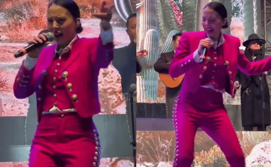 La cantante Majo Aguilar está en el blanco de las críticas. Foto: Captura vía TikTok @yosoysorcia.