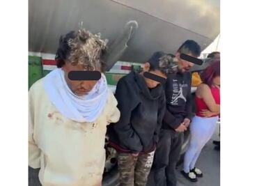 Vecinos detienen a presuntos ladrones de vehículos y motocicletas en Actopan