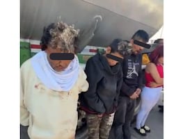 Vecinos detienen a presuntos ladrones de vehículos y motocicletas en Actopan