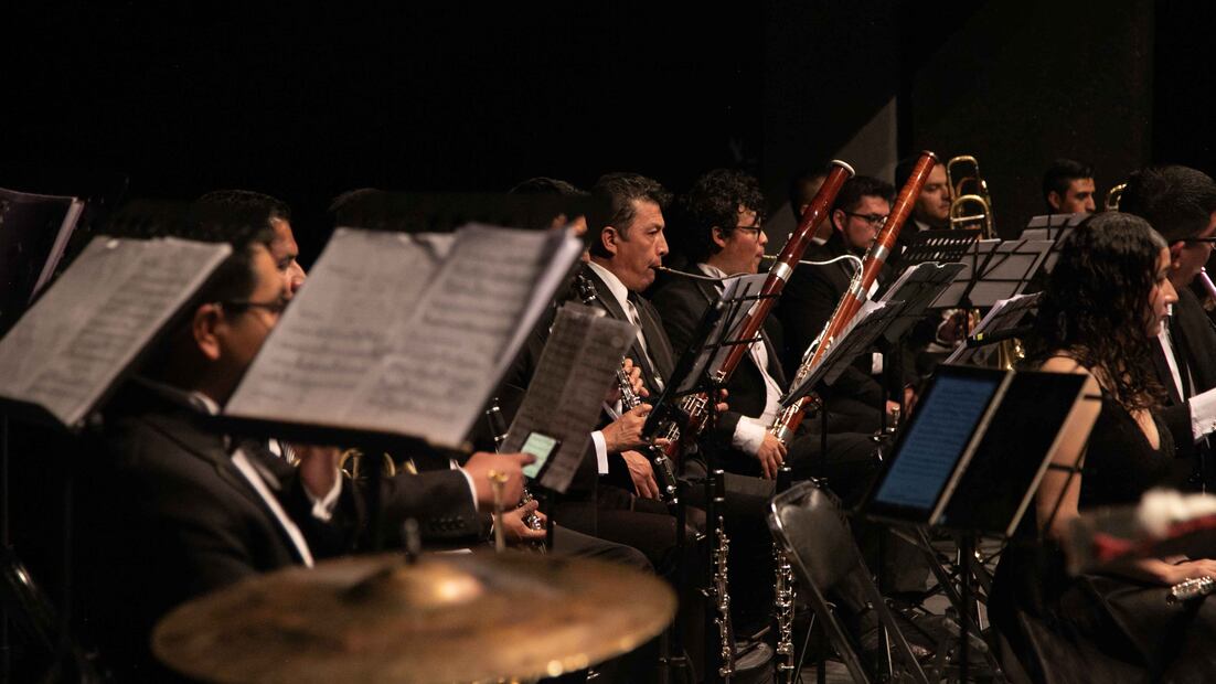 Banda Sinfónica del estado de Hidalgo I Fotoo: Gobierno de Hidalgo