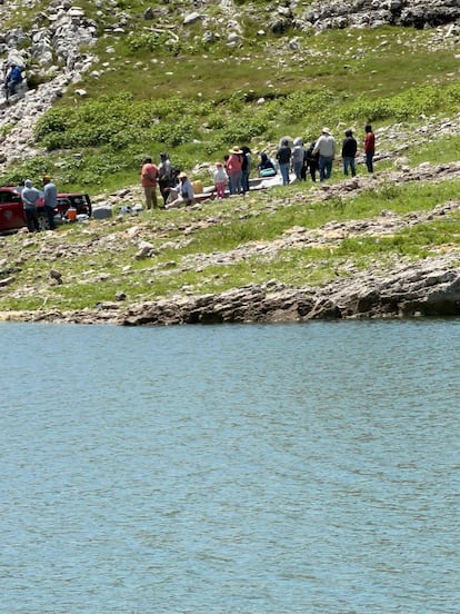 Tragedia en presa de Zimapán, vuelca lancha y mueren ahogados cuatro tripulantes