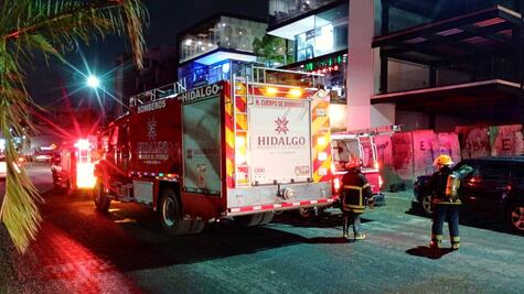 Conato de incendio en una cocina de un restaurante de Zona Plateada 