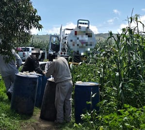 Policías decomisan hidrocarburo robado en Cuautepec