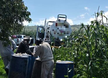 Policías decomisan hidrocarburo robado en Cuautepec