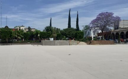 Sin avances restauración de Plaza de Alfajayucan