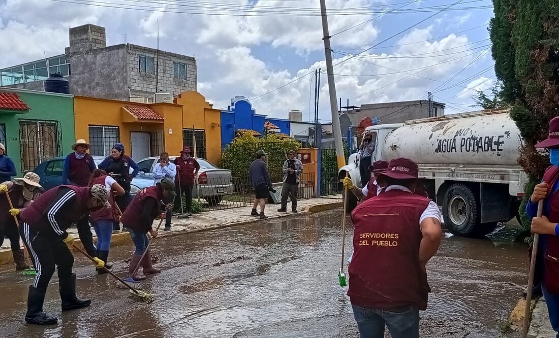 Tras la emergencia, comienza la recuperación en Los Tuzos | Foto: Lourdes Naranjo
