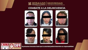 SSPH detiene a seis personas en cateos en Pachuca y Apan