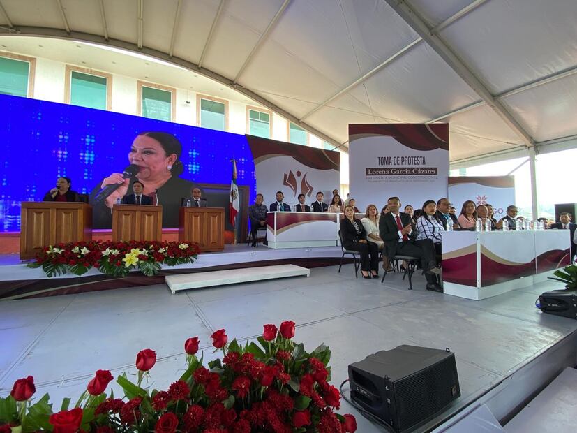 Se compromete Lorena García a impulsar el turismo, inversión y comercio  | Foto. Luis Soriano