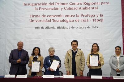 Se inaugura, en Tula, Centro Regional para la Prevención y Calidad Ambiental