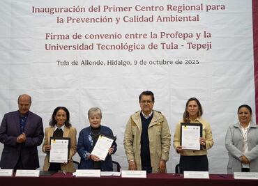 Se inaugura, en Tula, Centro Regional para la Prevención y Calidad Ambiental