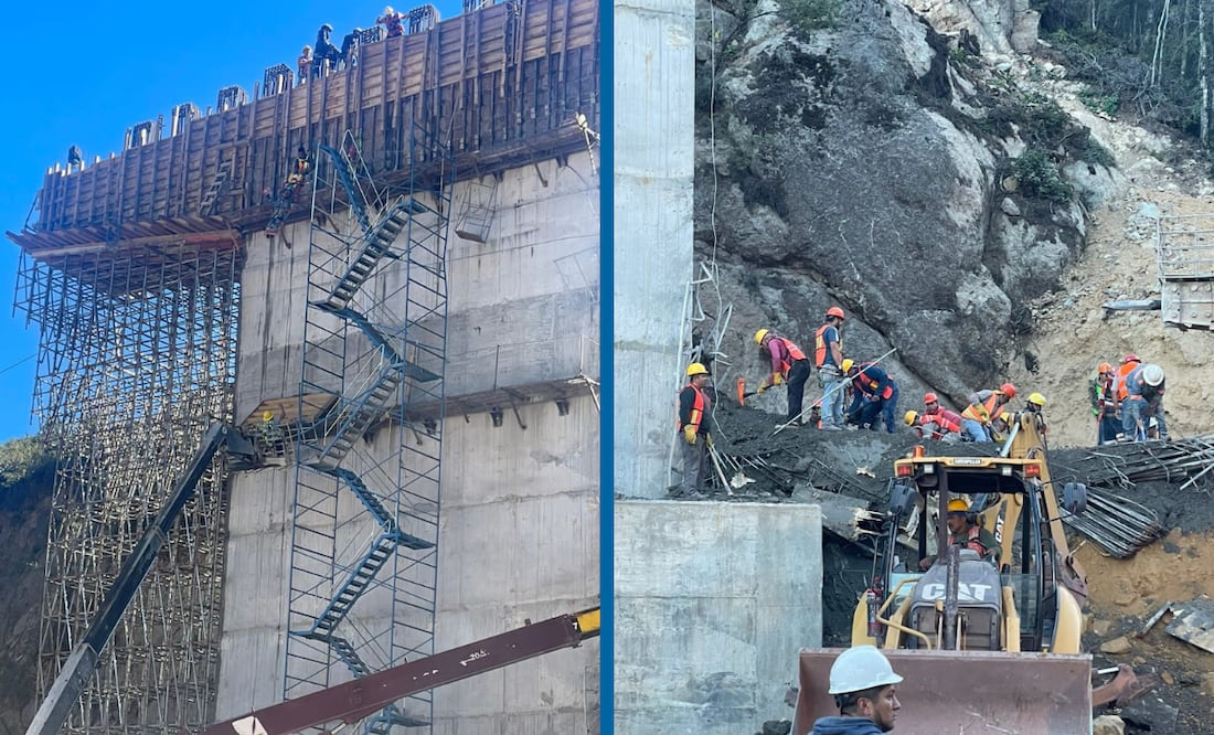 La carretera Federal México Tampico, estuvo cerrada durante cerca de 28 horas y fue reabierta hasta el domingo en la tarde, luego de que el cuerpo del último trabajador fue localizado y rescatado.