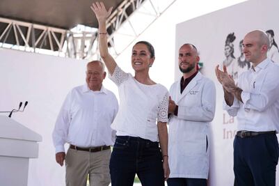 Claudia Sheinbaum inaugura hospital del IMSS en Baja California