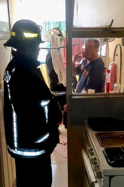 Bomberos de Pachuca atienden incendio en vivienda y fuga de gas LP en un mismo día | Foto: SSPH