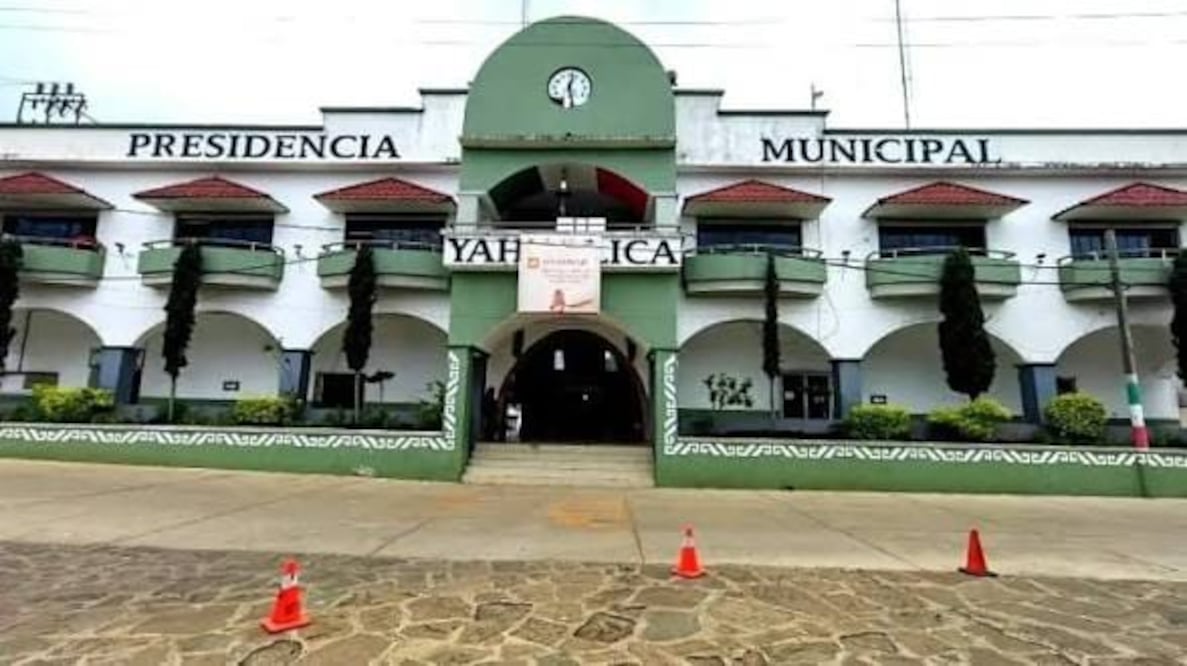 Presidencia Municipal de Yahualica I Foto: Francisco Bautista