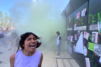 Organizaciones condenan detenciones durante la marcha del 8M en Hidalgo