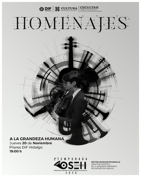 Música sinfónica iluminará Pachuca con dos conciertos gratuitos | Cortesía: Cultura Hidalgo