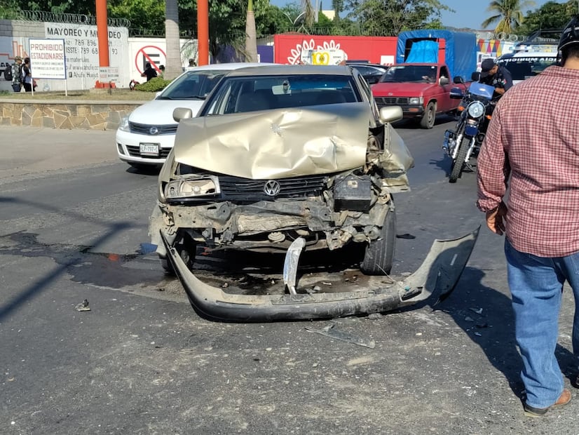 Los accidentes en las avenidas de Pachuca han aumentado I Foto: Especial