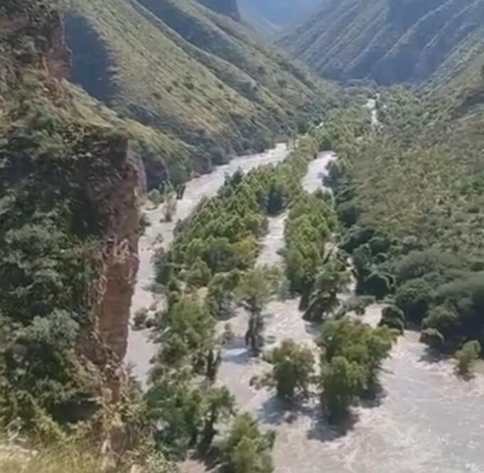 Las compuertas de la presa se abrieron el pasado 5 de septiembre a las 8:00 horas | Captura de video