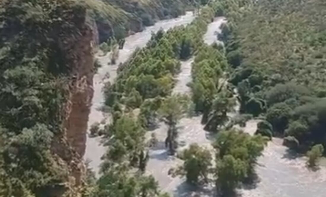 Las compuertas de la presa se abrieron el pasado 5 de septiembre a las 8:00 horas | Captura de video