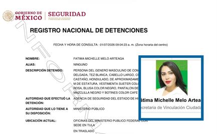 Detienen a integrante de la dirigencia estatal del PVEM Hidalgo