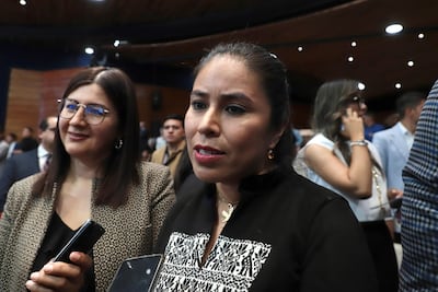 “Yo en lo personal pues estoy a favor”: Simey Olvera sobre propuesta de eliminar el fuero