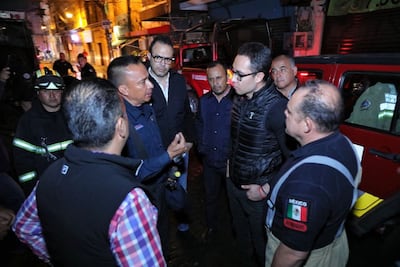 Personal de seguridad y PC municipal, así como bomberos atendieron población afectada