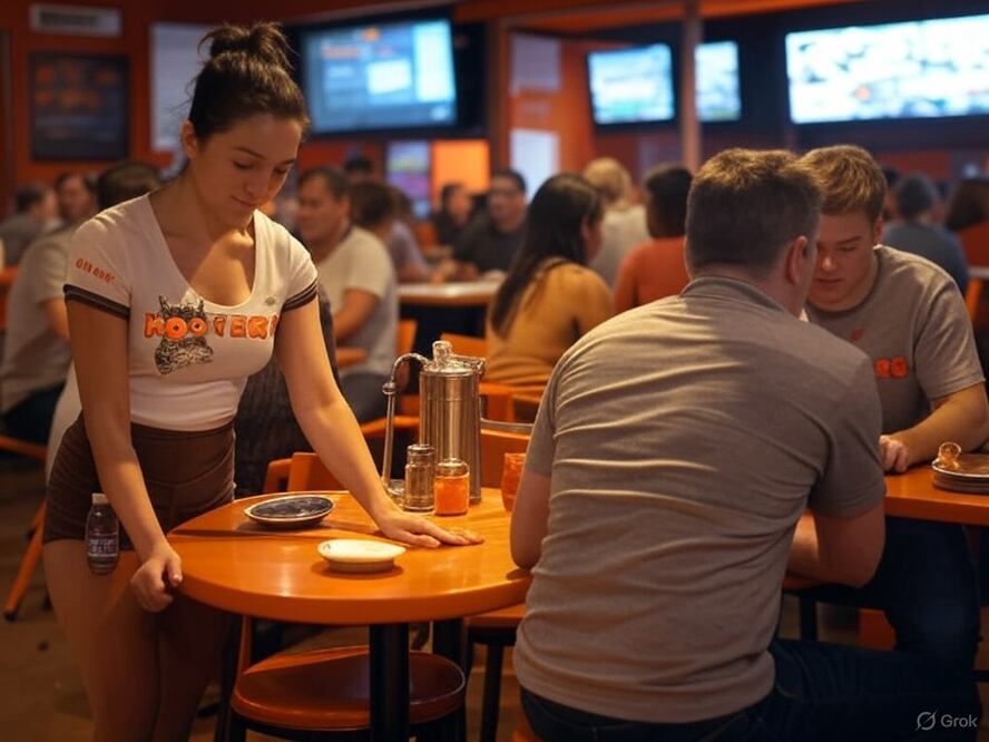 Hooters I Foto: Grok