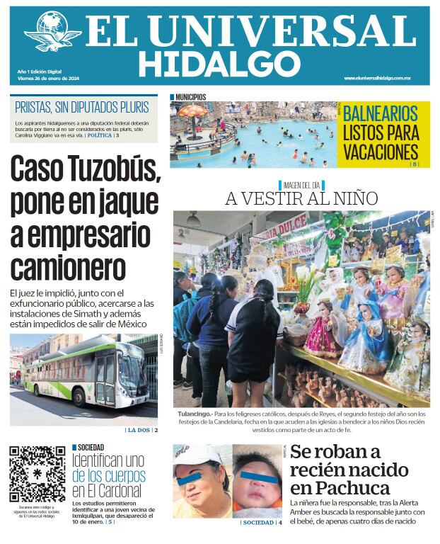 El Universal Hidalgo 260124