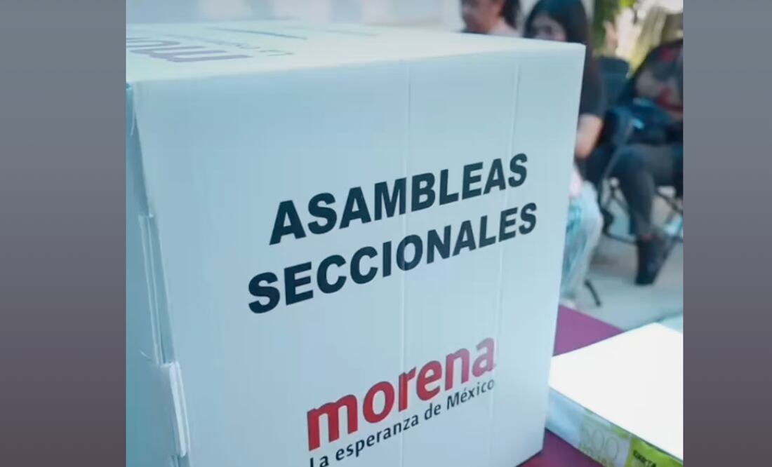 Foto: Toma de video Morena CDMX