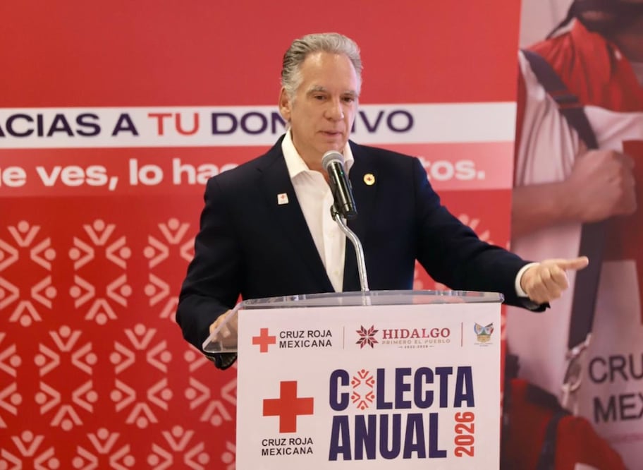 La Cruz Roja Hidalgo arrancó su colecta anual 2026 con una meta de 7.5 millones de pesos | Foto: Luis Soriano