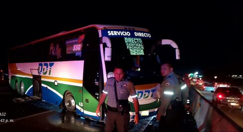 Accidente de ODT sobre la México-Pachuca deja seis lesionados