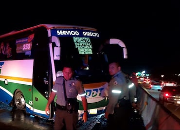 Accidente de ODT sobre la México-Pachuca deja seis lesionados
